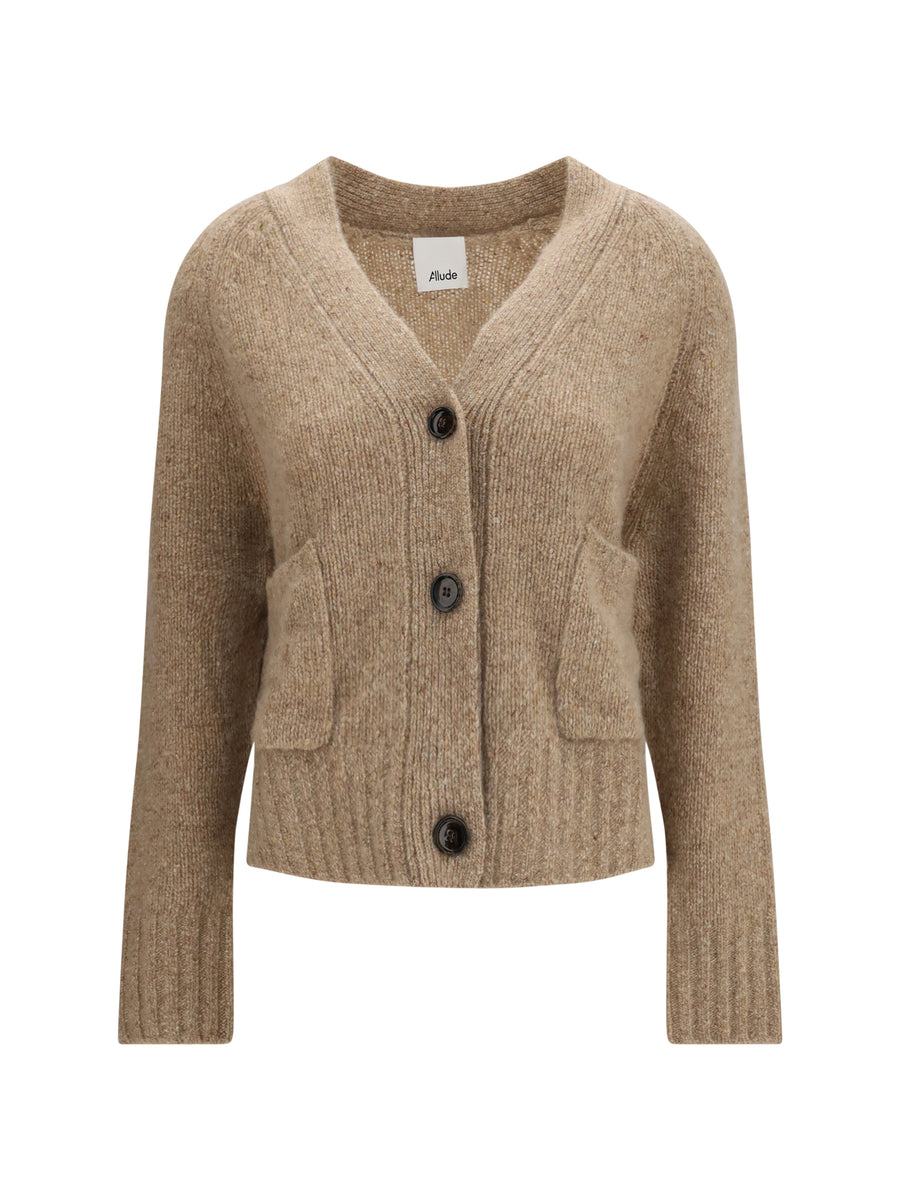 Cashmere V-Neck Cardigan 48 Kashmir/capra Hircus
