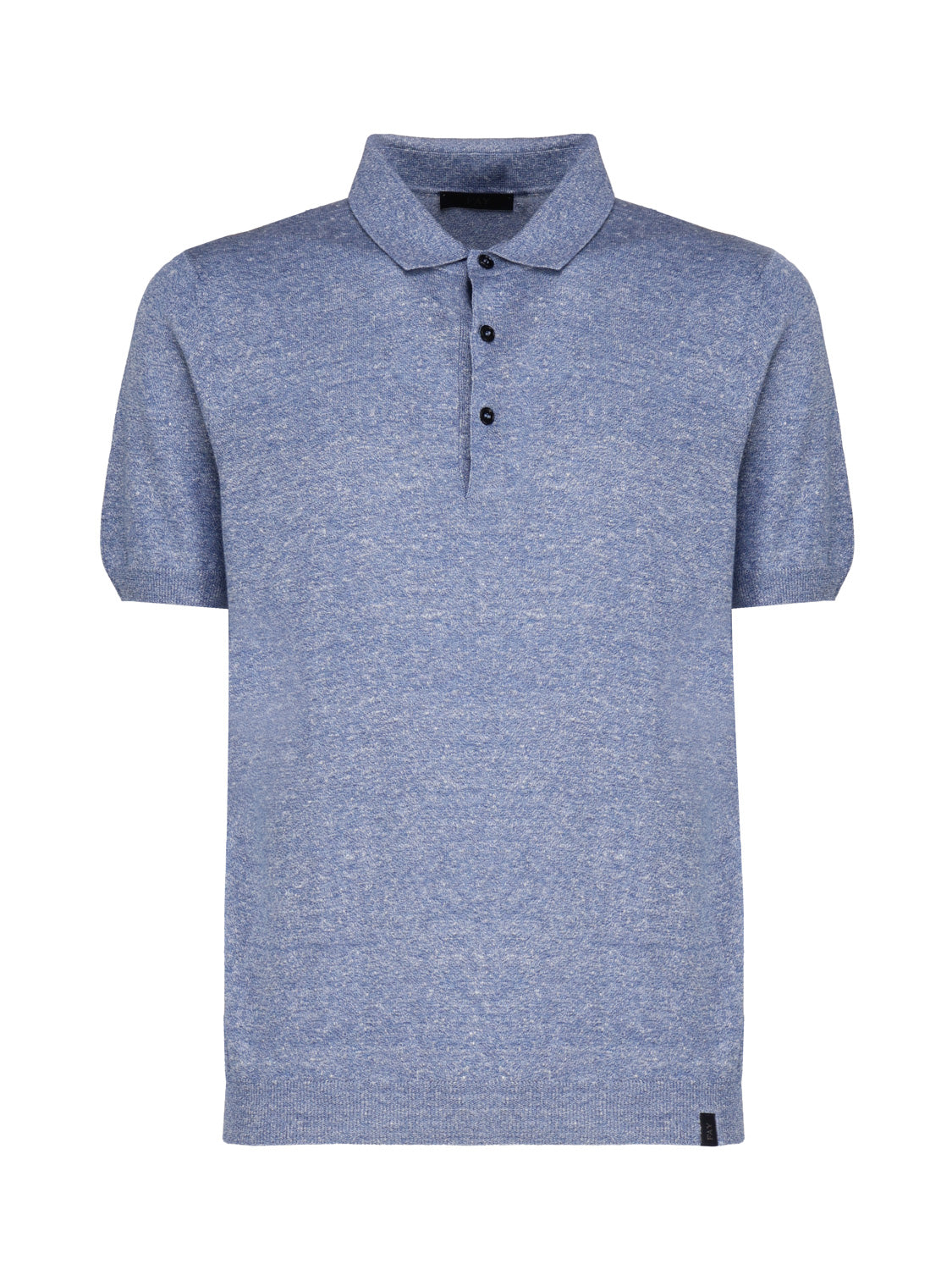 Fay T-Shirts And Polos Blue Linen