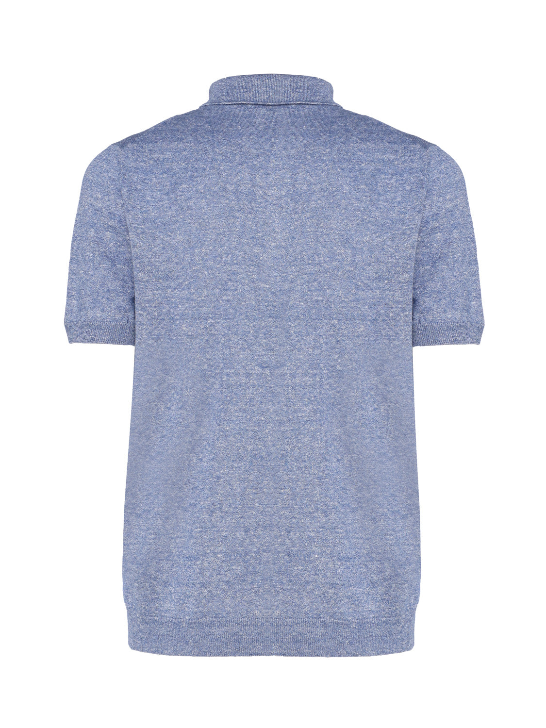 Fay T-Shirts And Polos Blue Linen