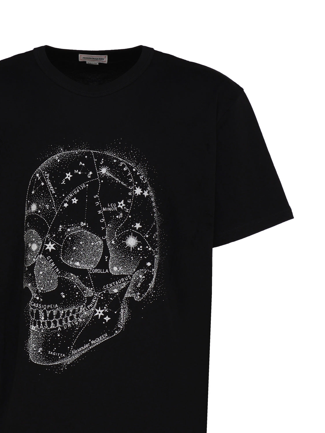 Alexander Mcqueen T-Shirts And Polos Black Cotton