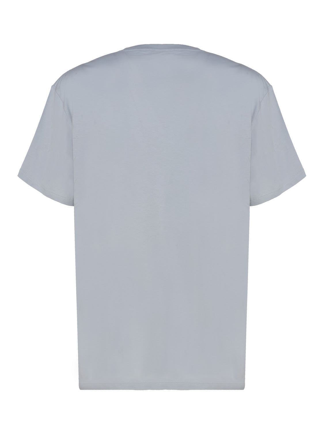 Alexander Mcqueen T-Shirts And Polos Grey Cotton