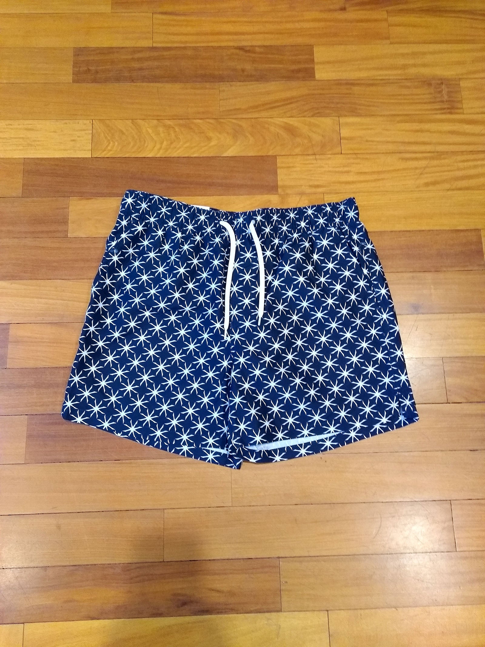 Dane Swimshirt Blue Polyester Swimwear