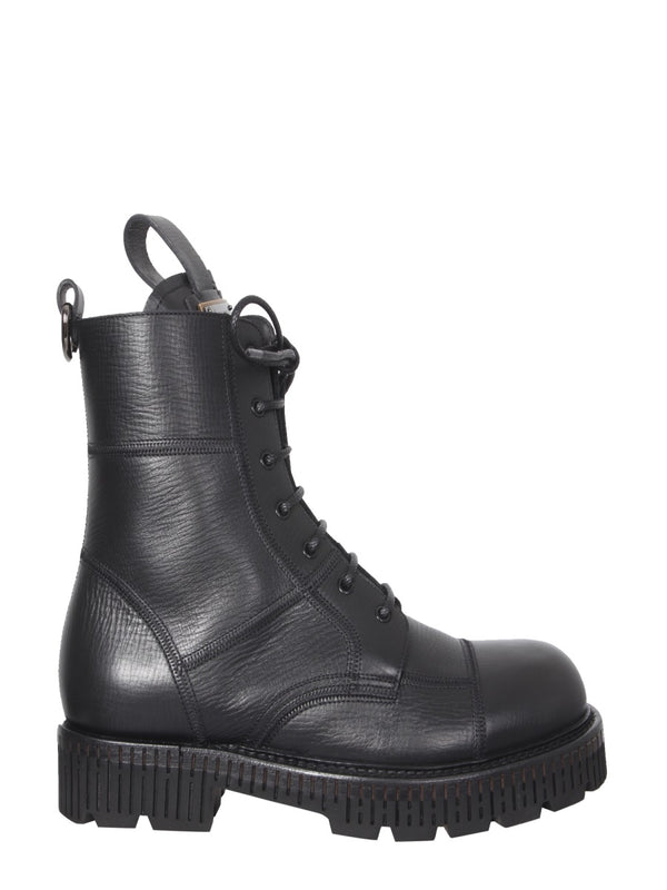 Bernini Boot Black Leather