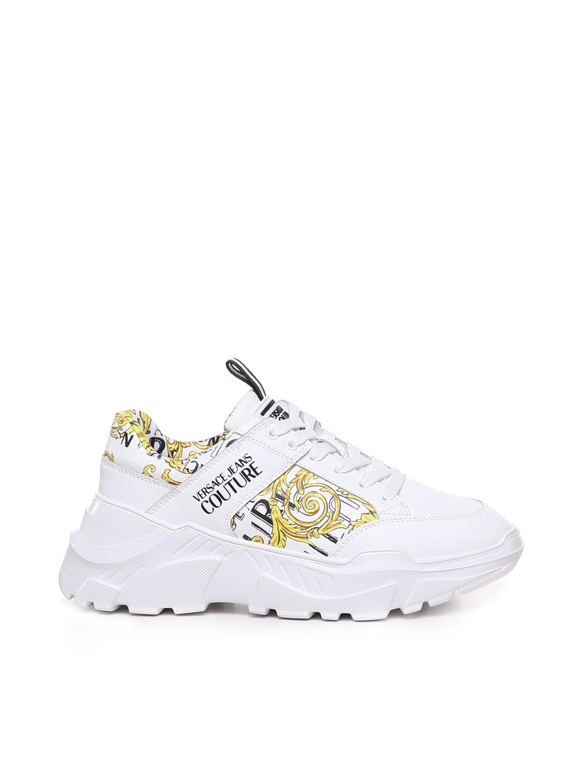 Versace Jeans Couture Sneakers White Calfskin