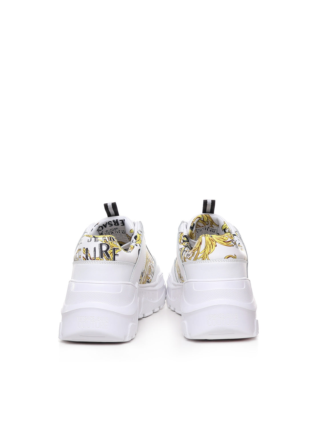 Versace Jeans Couture Sneakers White Calfskin