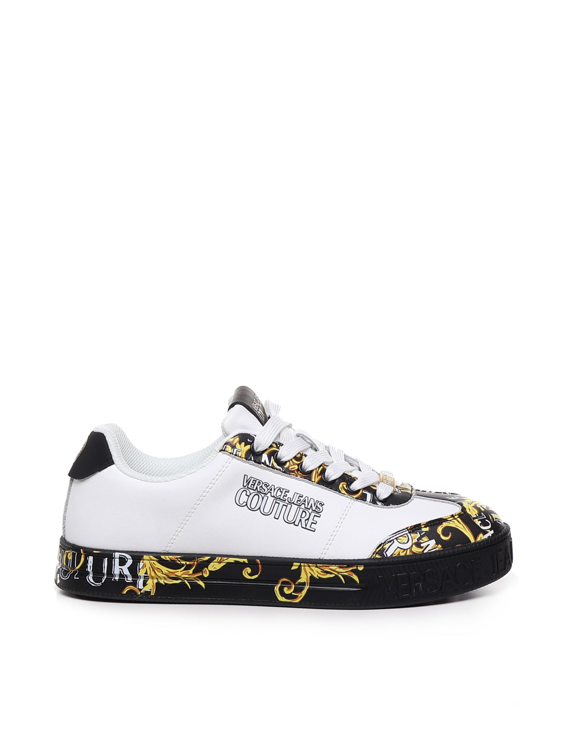 Versace Jeans Couture Sneakers White Calfskin