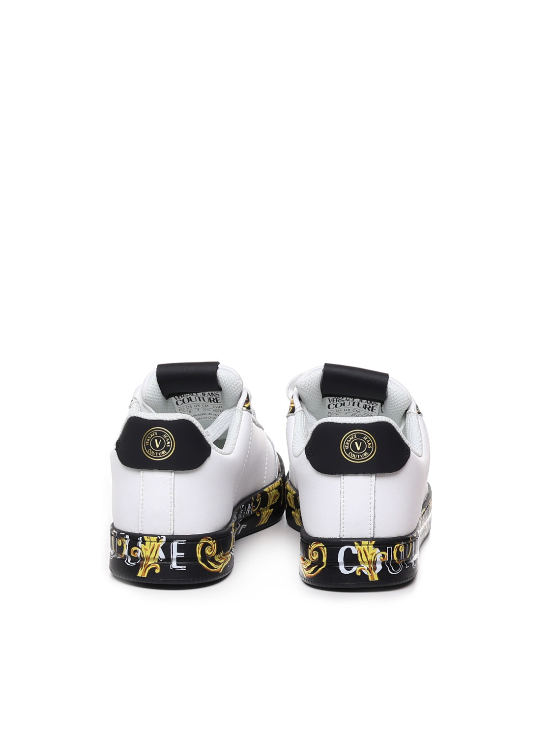 Versace Jeans Couture Sneakers White Calfskin