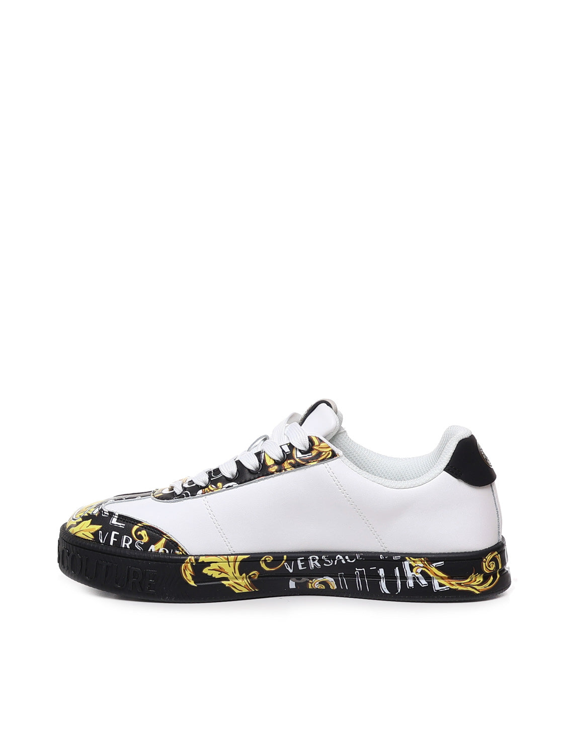 Versace Jeans Couture Sneakers White Calfskin