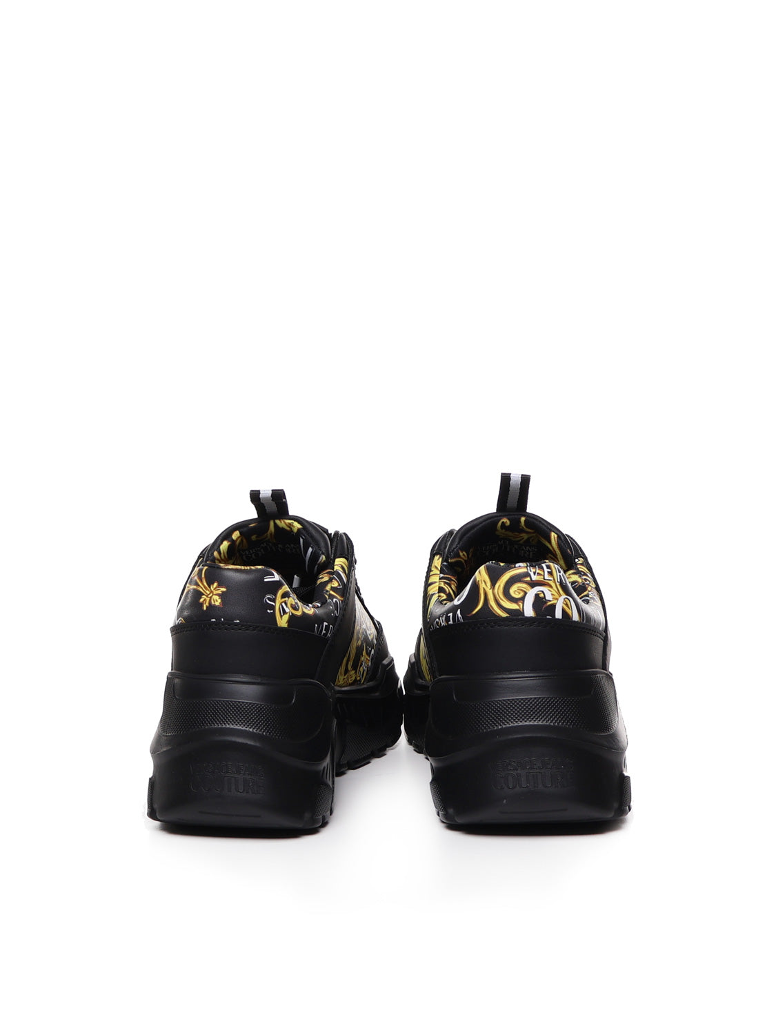 Versace Jeans Couture Sneakers Black Calfskin