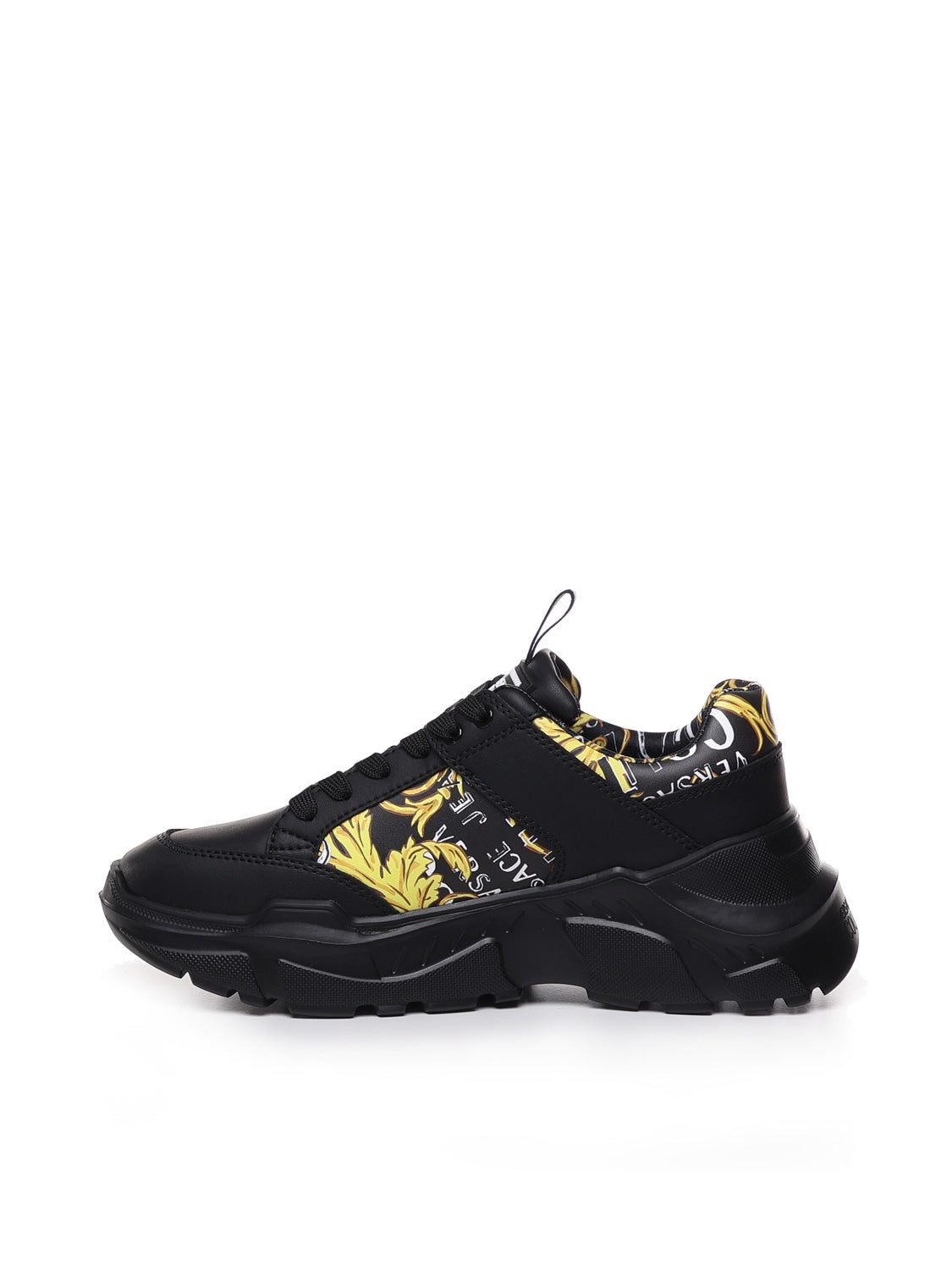 Versace Jeans Couture Sneakers Black Calfskin