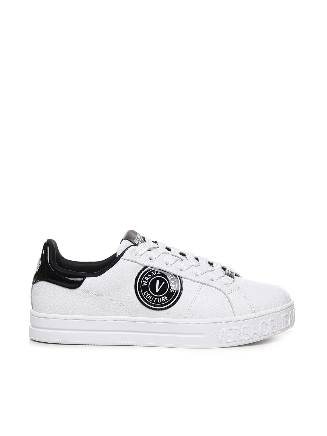 Versace Jeans Couture Sneakers White Calfskin