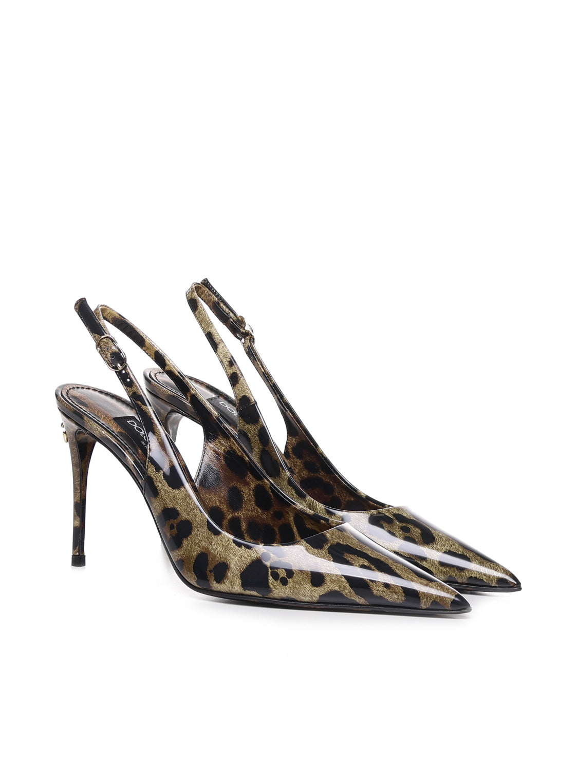 Dolce & Gabbana With Heel Brown Calfskin