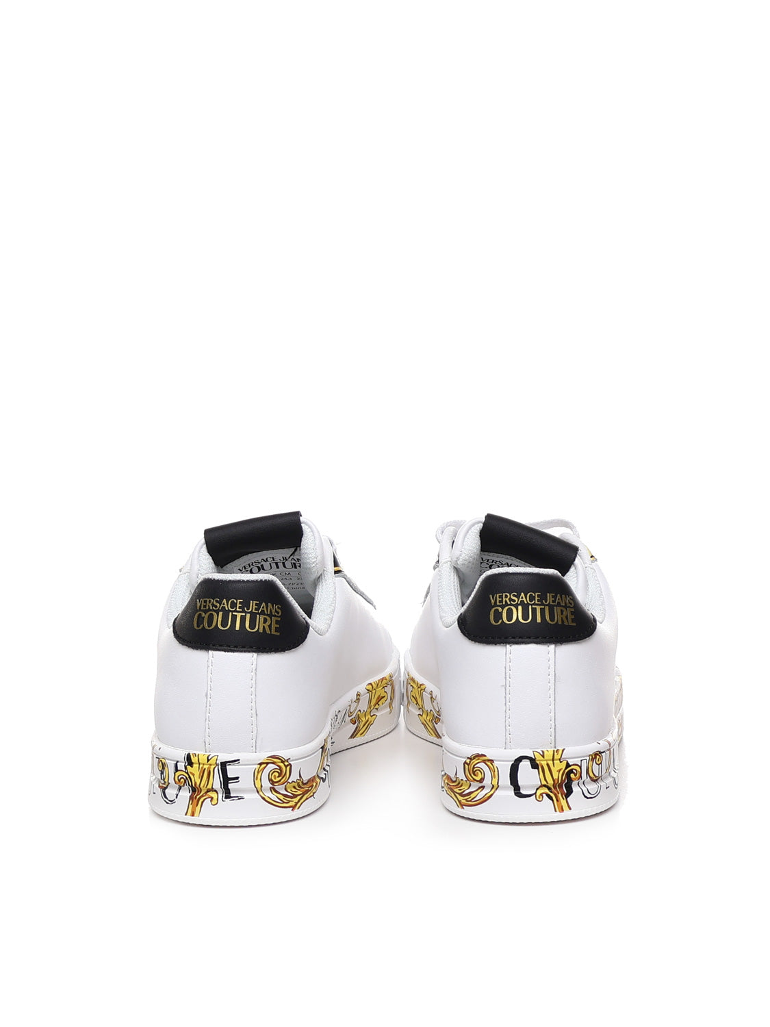 Versace Jeans Couture Sneakers White Calfskin