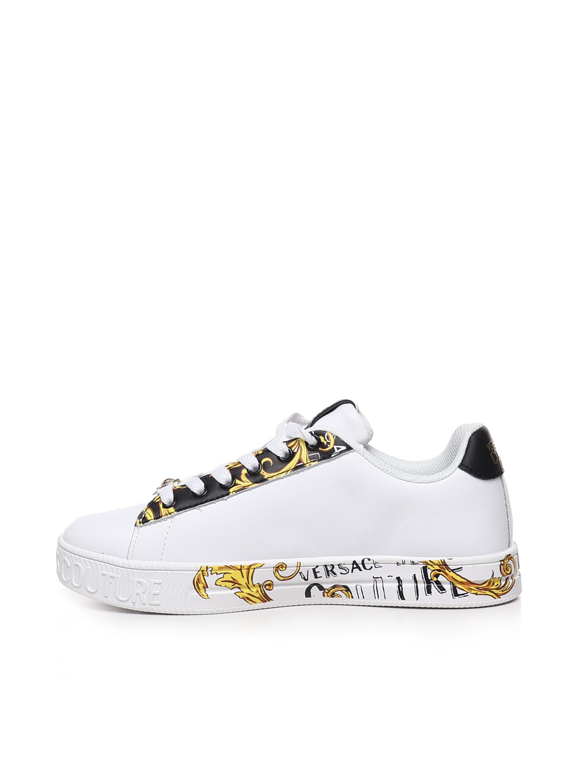 Versace Jeans Couture Sneakers White Calfskin