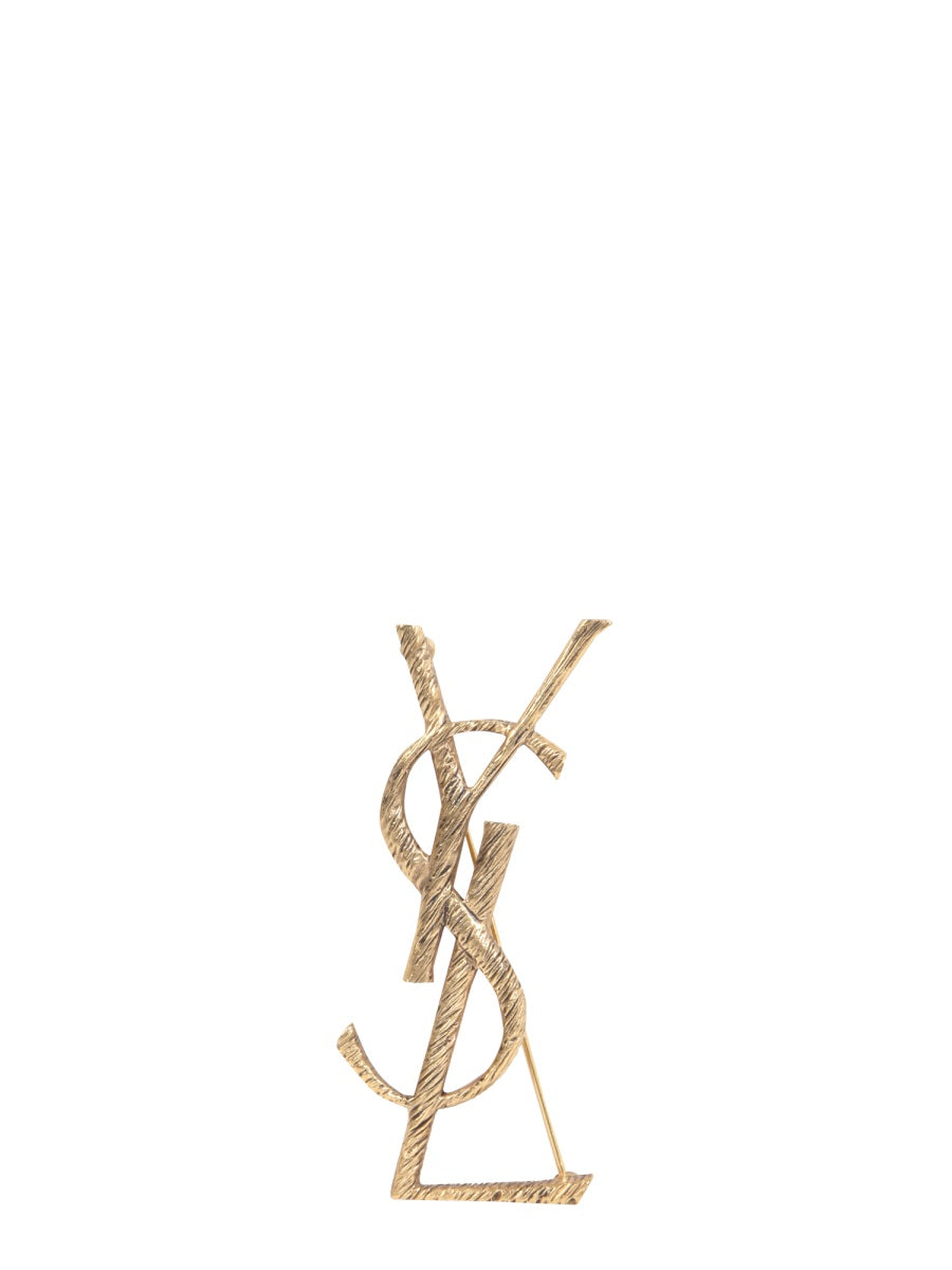 Brooch Monogramme Gold Brooches & Pins
