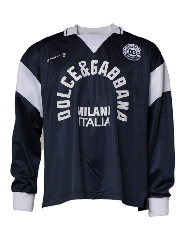 Dolce & Gabbana 100% Cotton sweatshirt in navy
