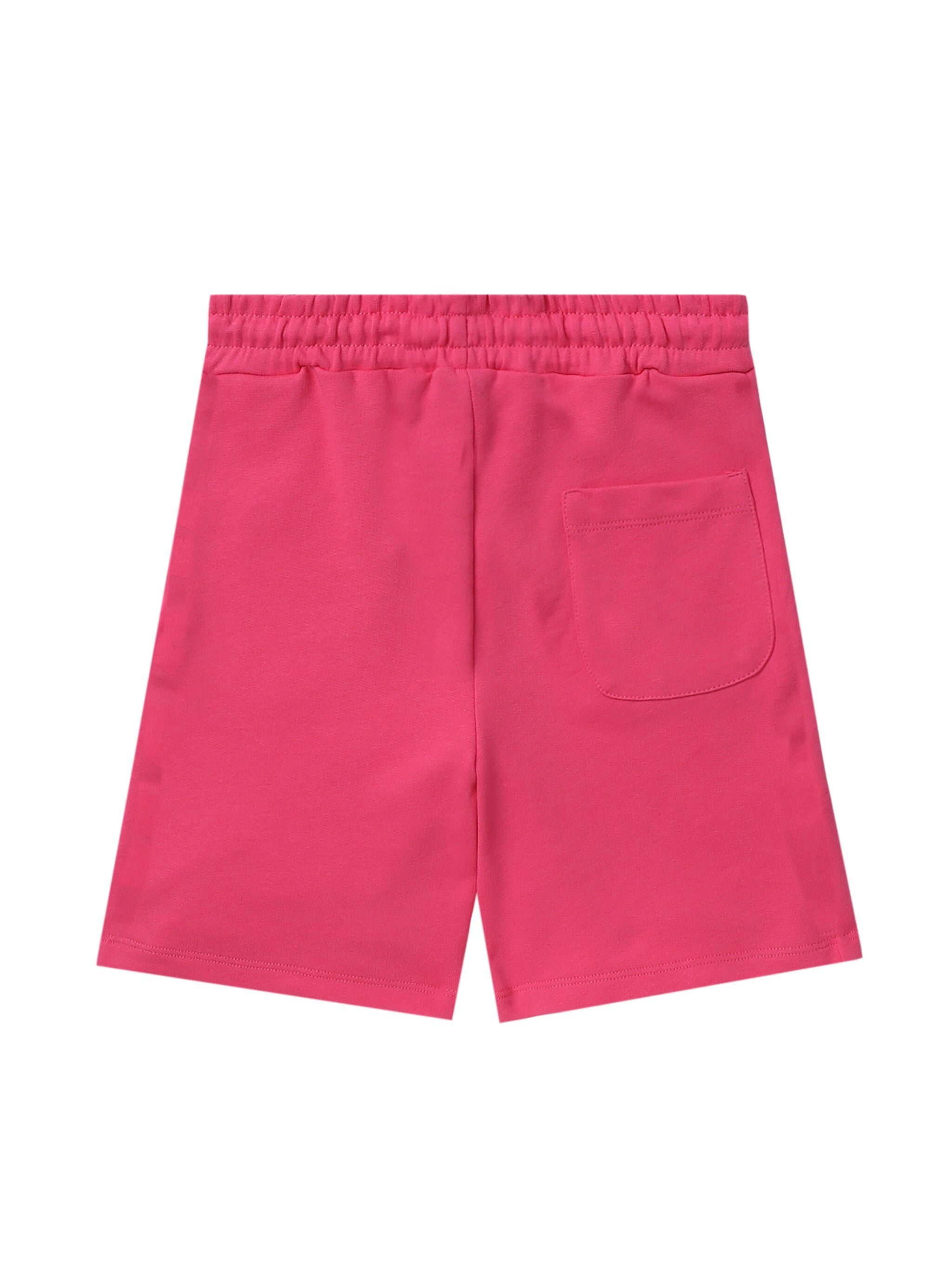 Fleece Bermuda Junior Pink & Purple Cotton | Short