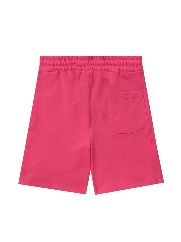 Fleece Bermuda Junior Pink & Purple Cotton | Short