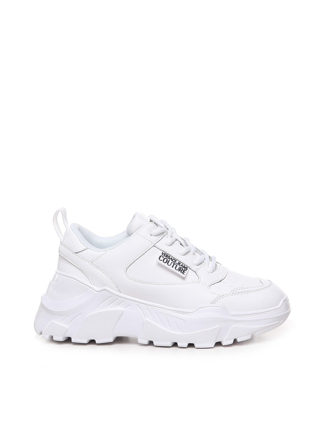 Versace Jeans Couture Sneakers White Calfskin