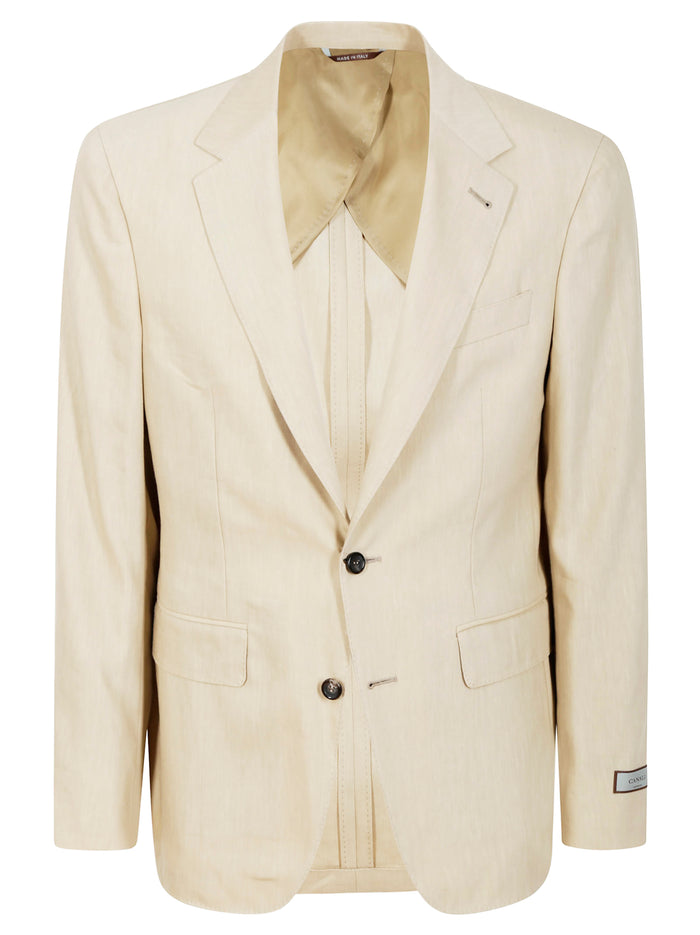 Suit Brown Linen Wool