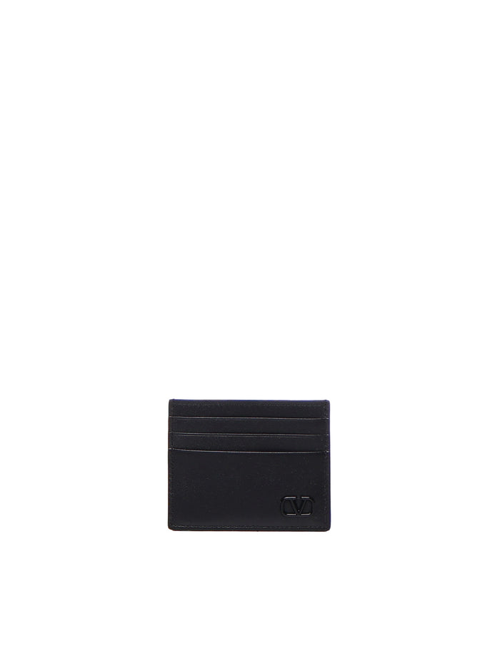 Valentino Garavani Wallets Black Calfskin
