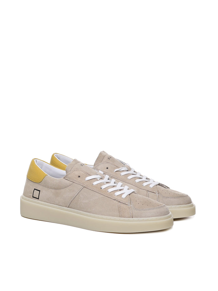 D.a.t.e. Sneakers Powder Beige Suede