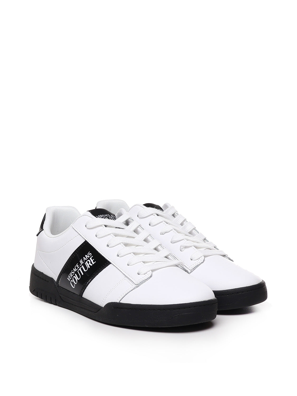 Versace Jeans Couture Sneakers White Calfskin