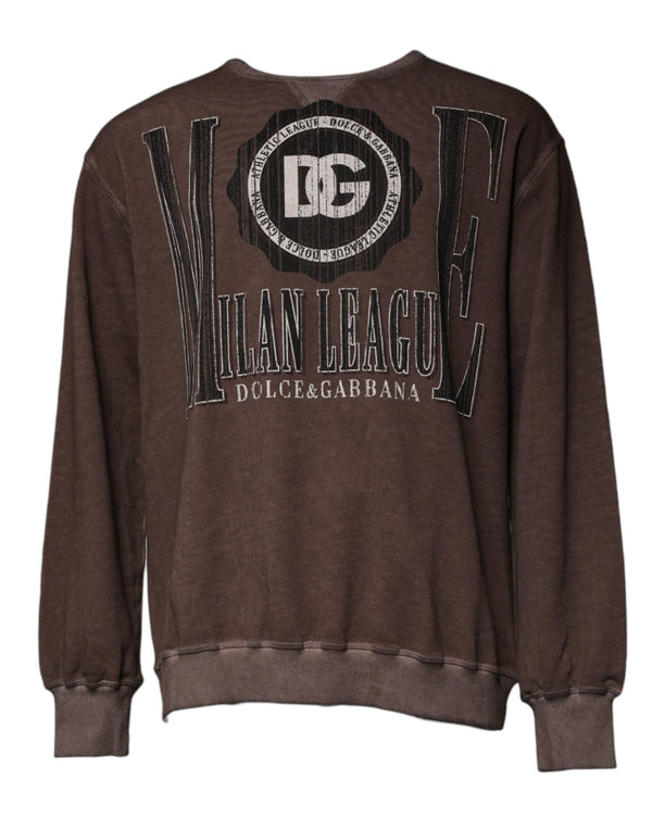 Dolce & Gabbana 100% Cotton sweatshirt in brown