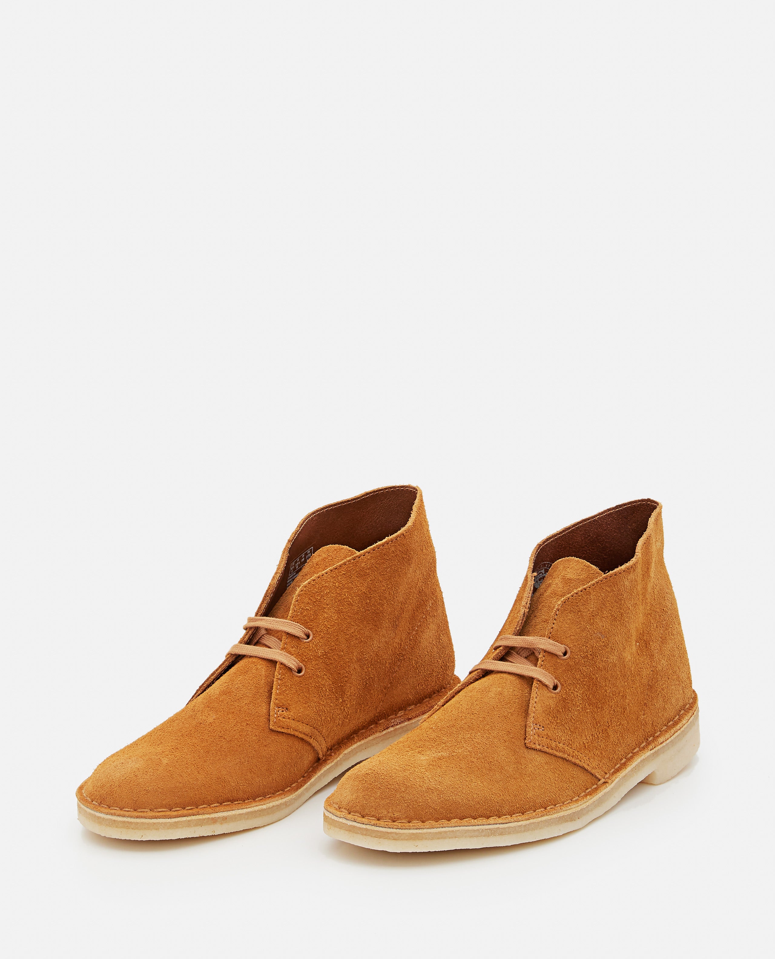 Clarks Boots Brown Calf Leather