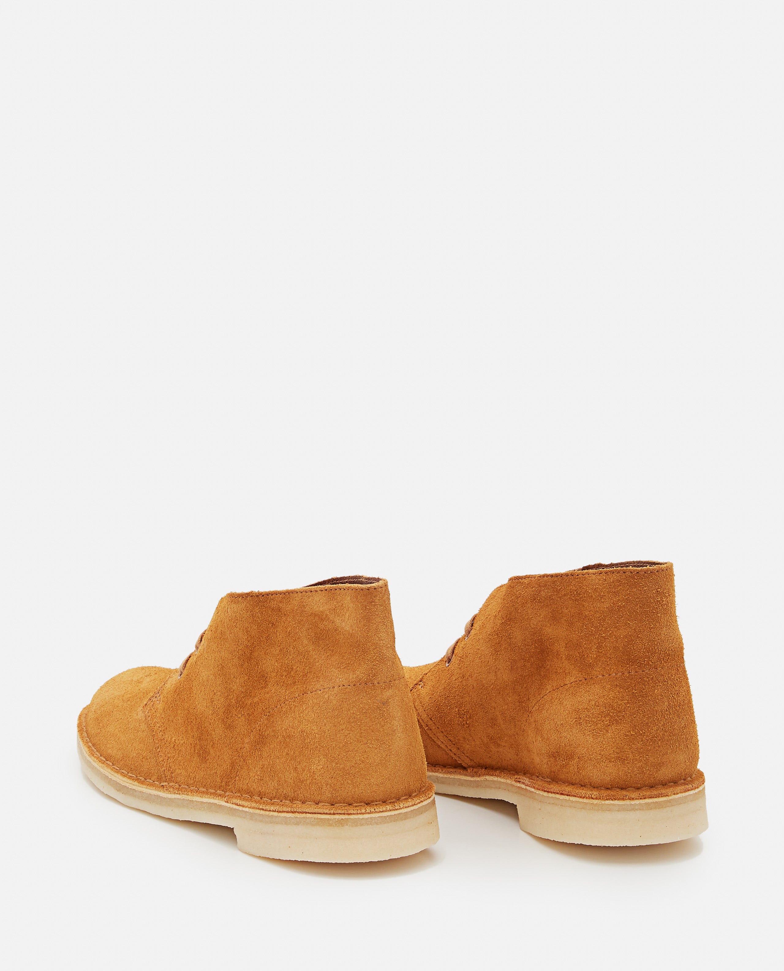 Clarks Boots Brown Calf Leather