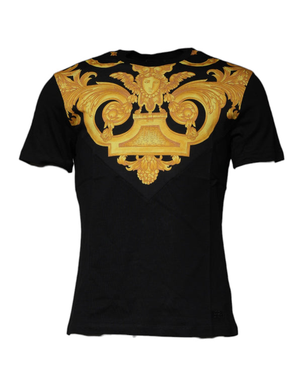Versace 100% Cotton t-shirt in black