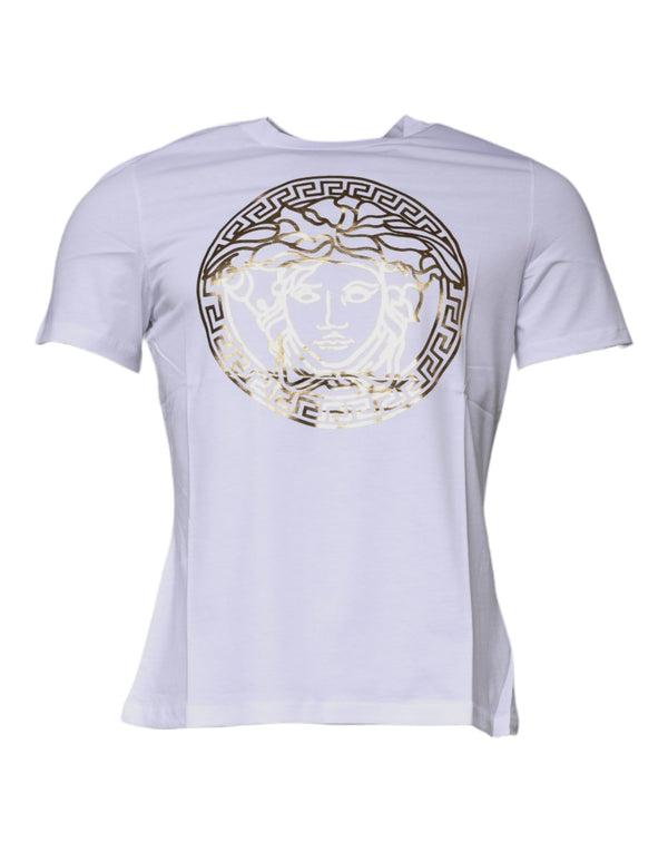 Versace 100% Cotton t-shirt in white