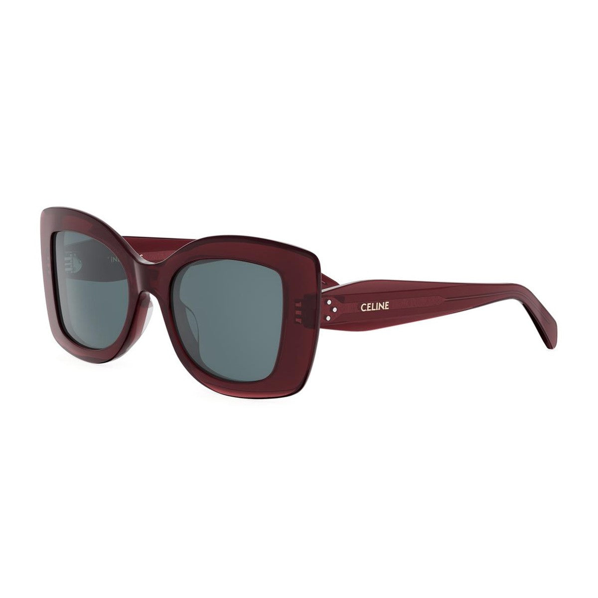 Celine 3 Dots Red Acetato Sunglasses