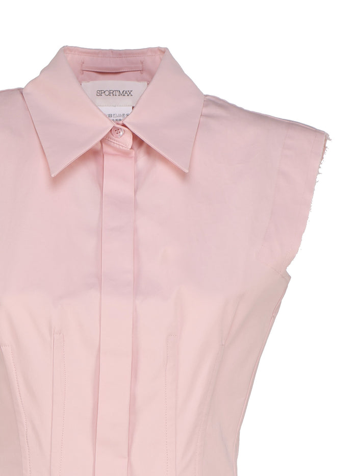 Max Mara Shirts Pink Cotton
