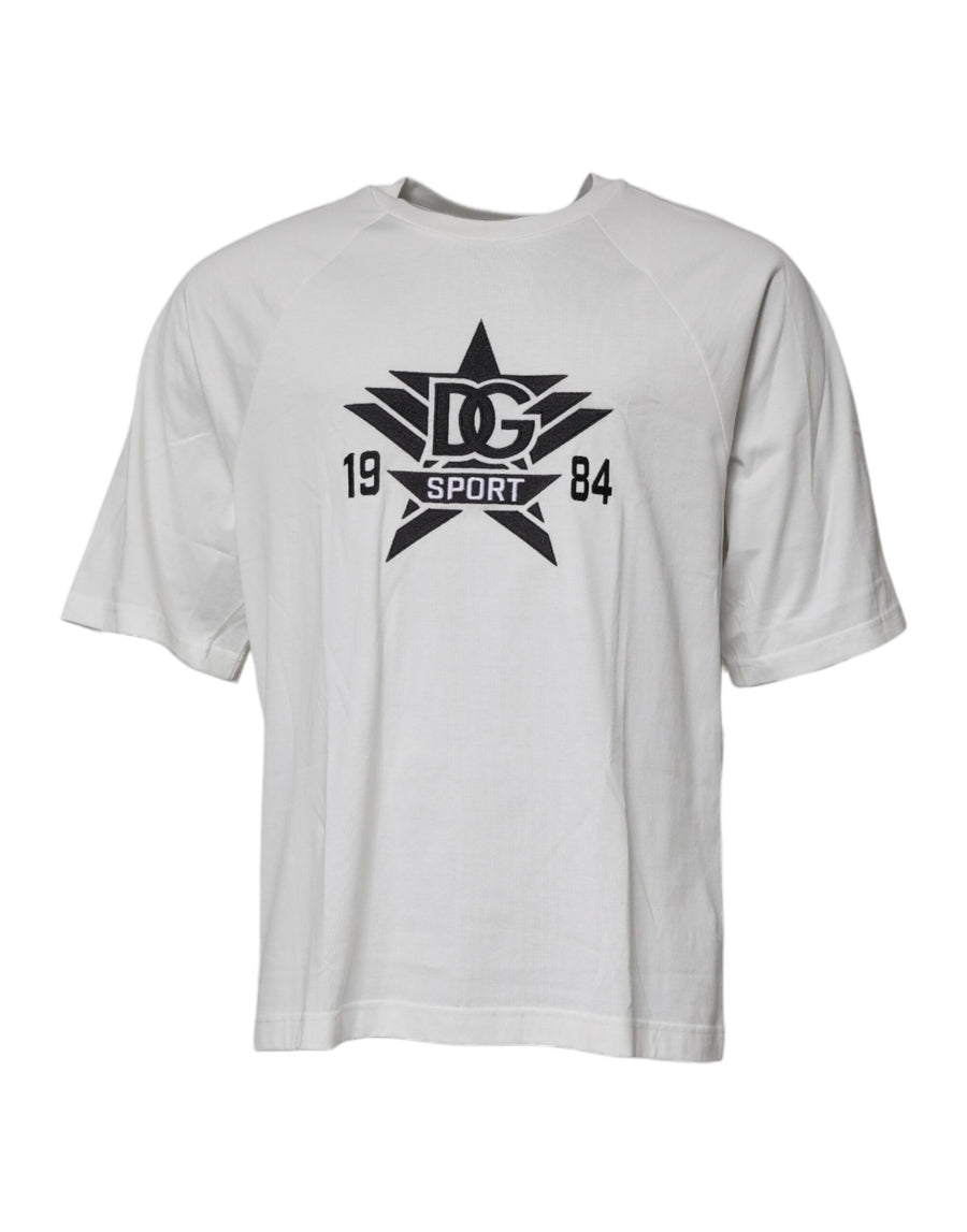 Dolce & Gabbana 100% Cotton t-shirt in white