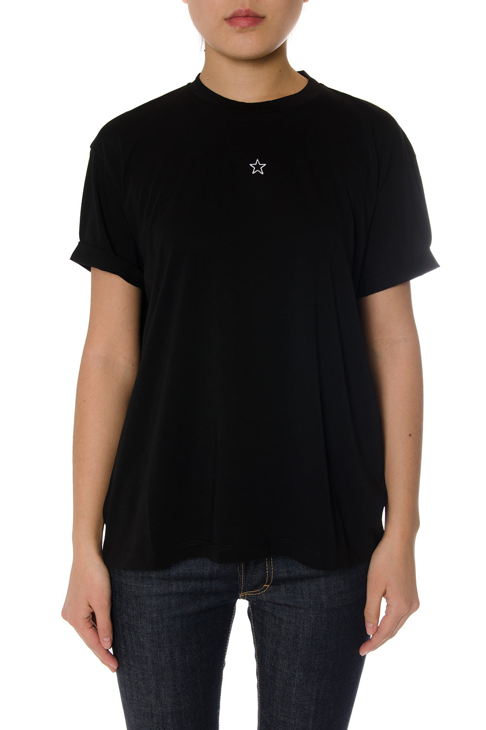 Stella Mccartney T-Shirts And Polos Black Cotton