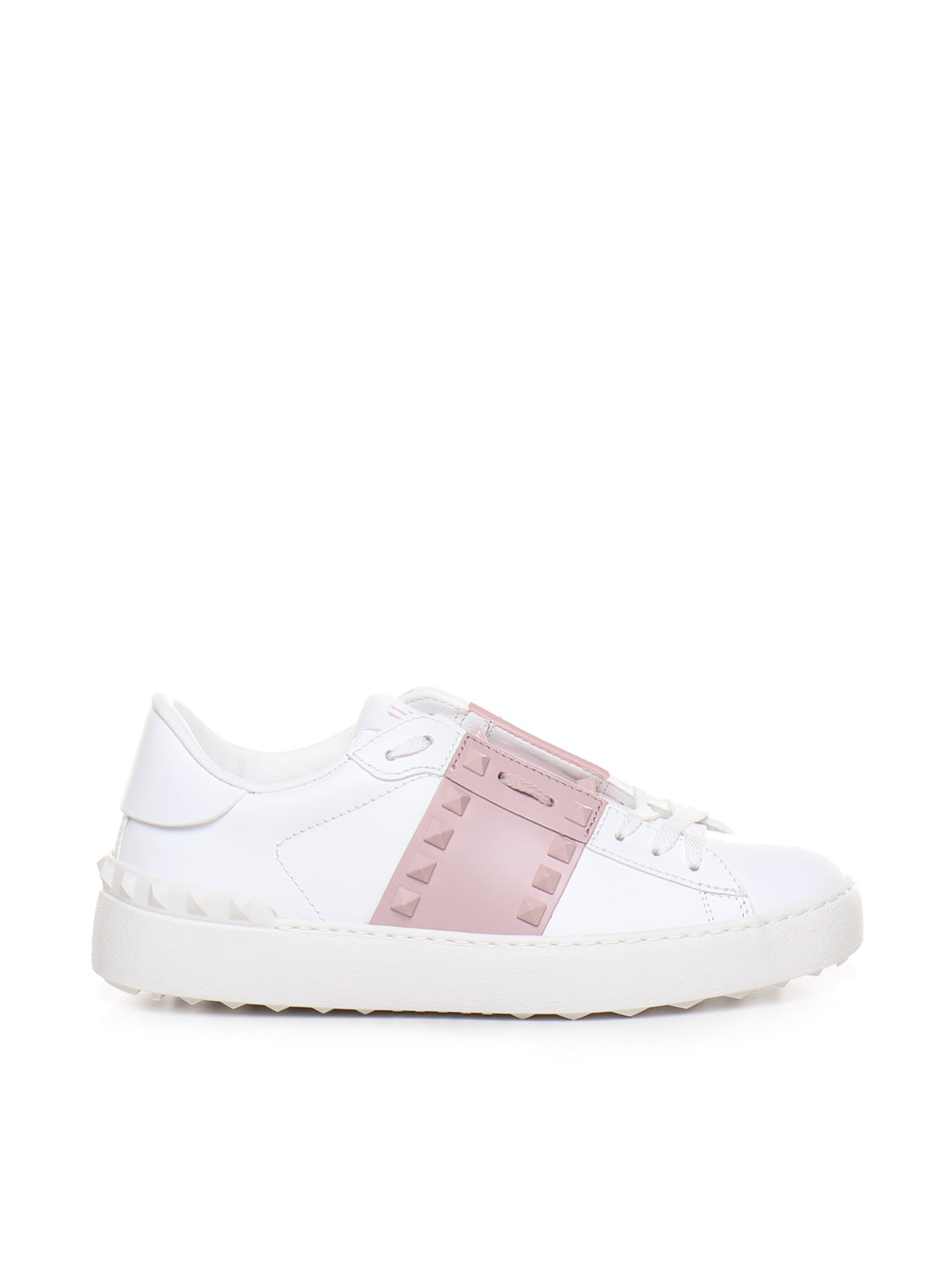 Valentino Garavani Sneakers White/english Rose Calfskin