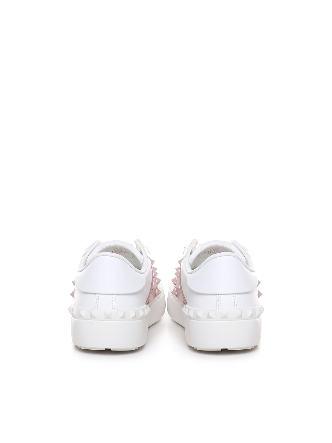 Valentino Garavani Sneakers White/english Rose Calfskin
