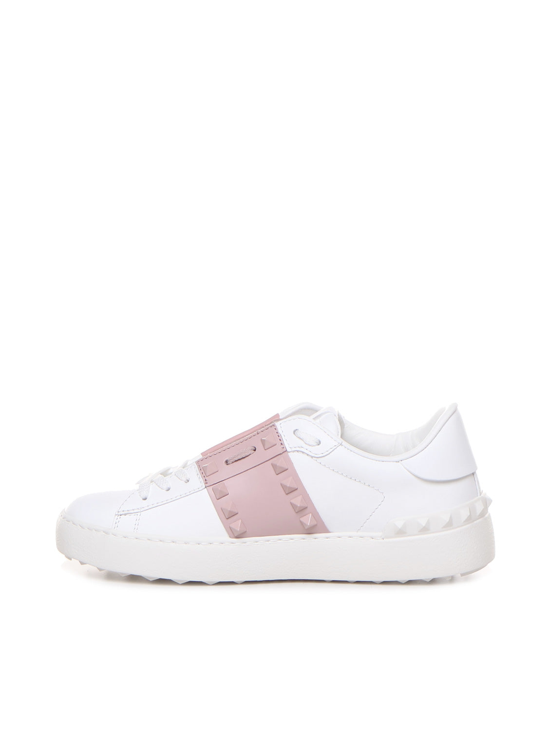 Valentino Garavani Sneakers White/english Rose Calfskin