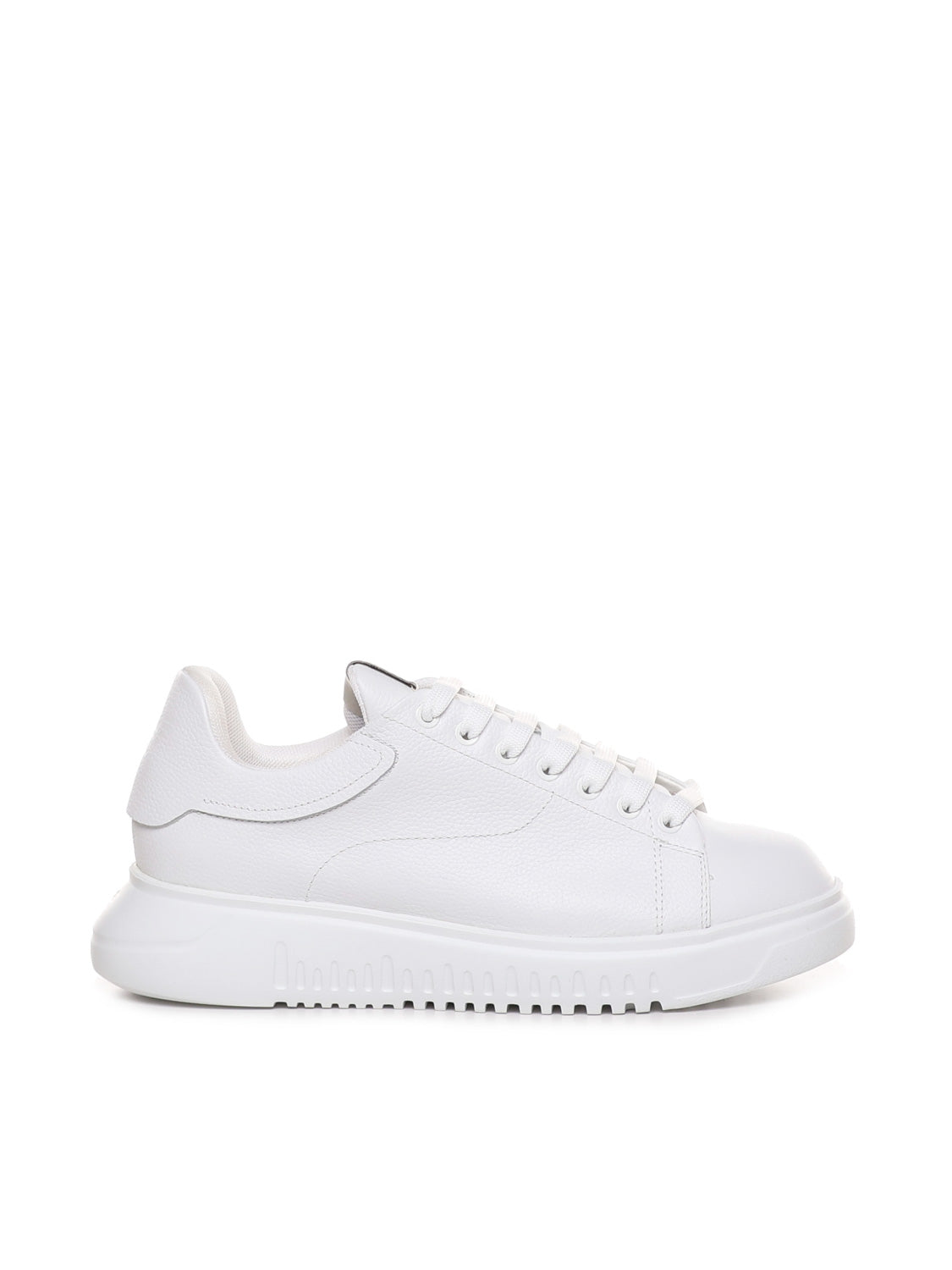 Emporio Armani Sneakers White Calfskin