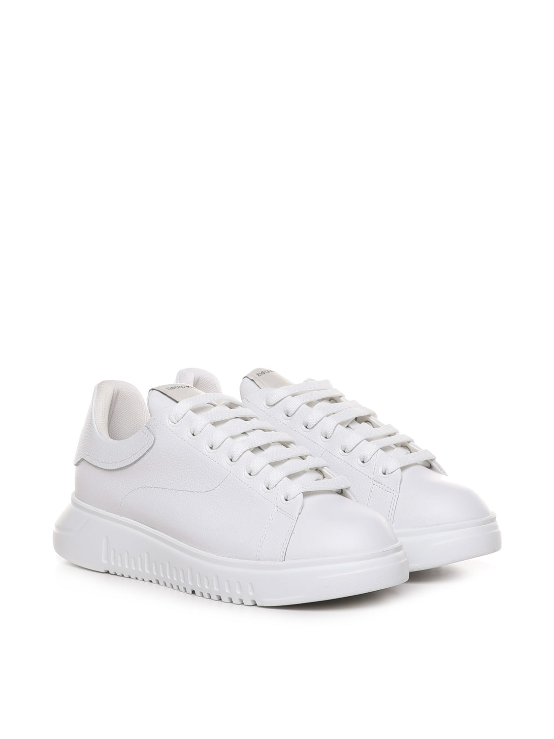 Emporio Armani Sneakers White Calfskin