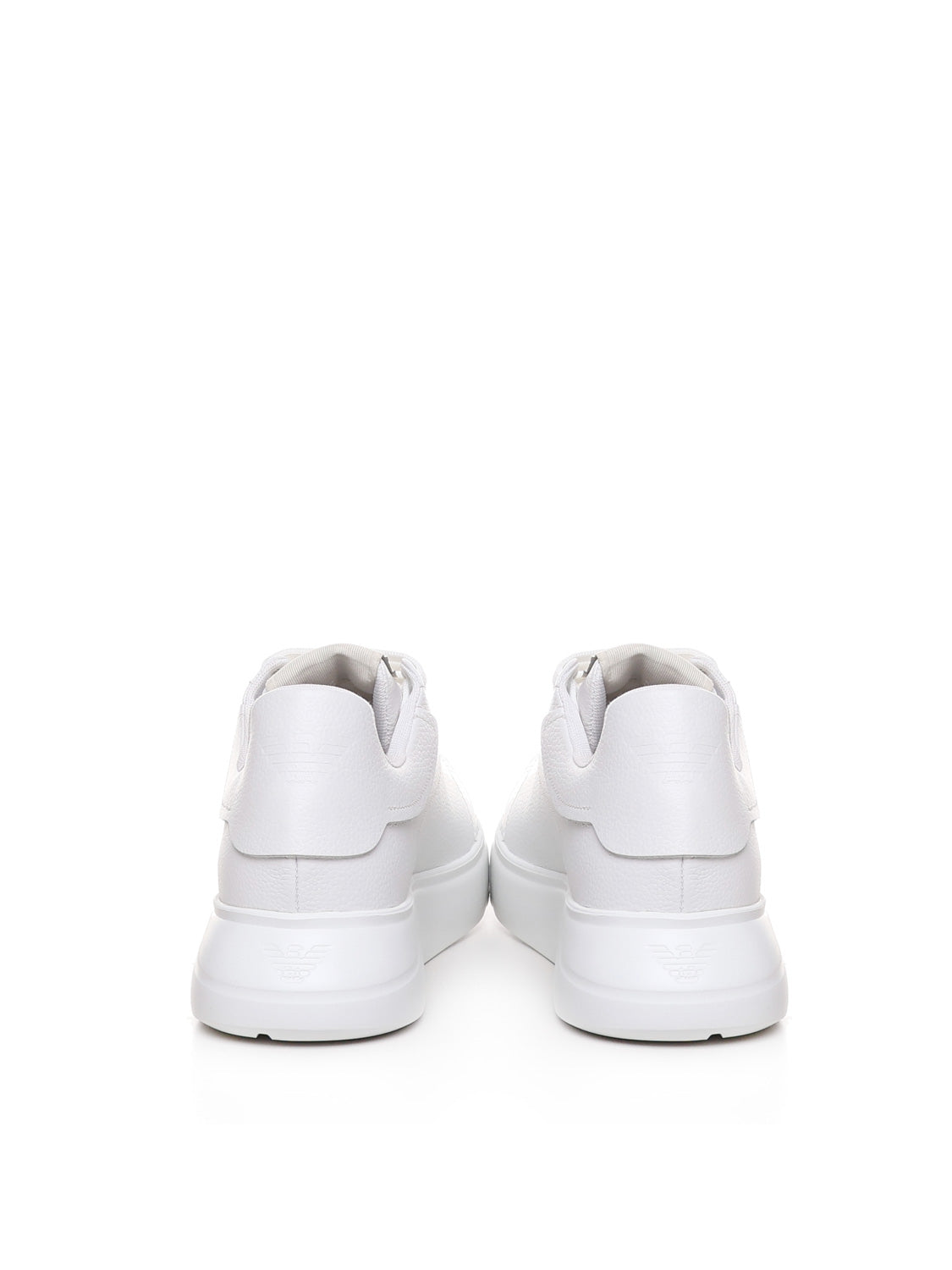 Emporio Armani Sneakers White Calfskin