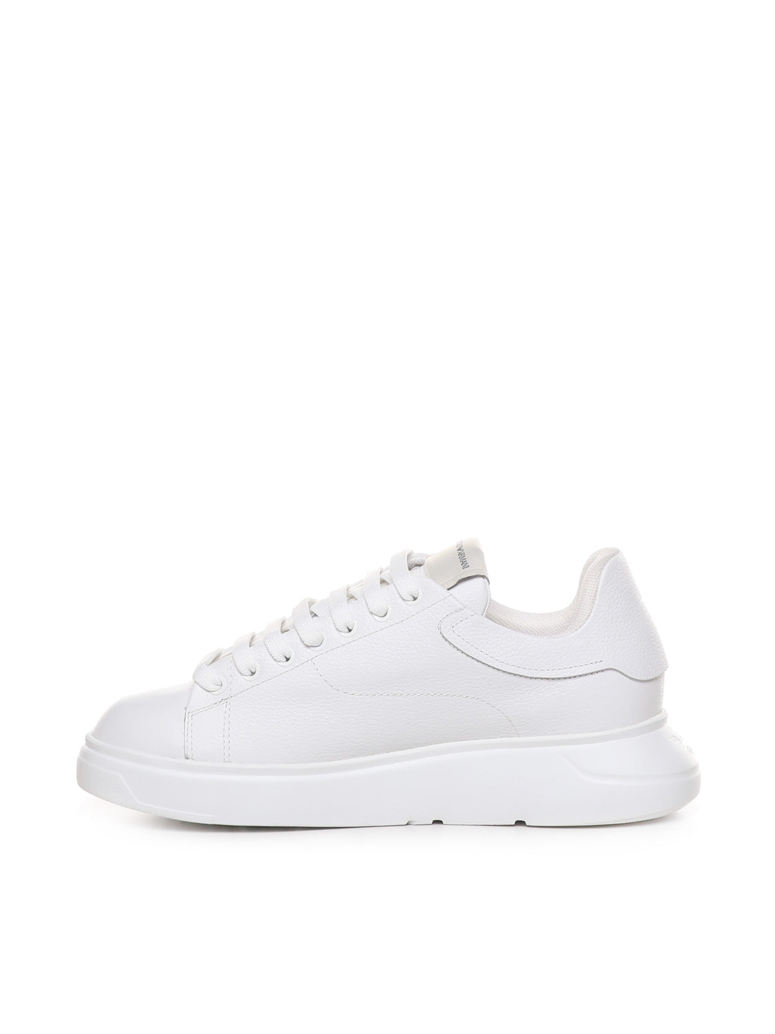 Emporio Armani Sneakers White Calfskin