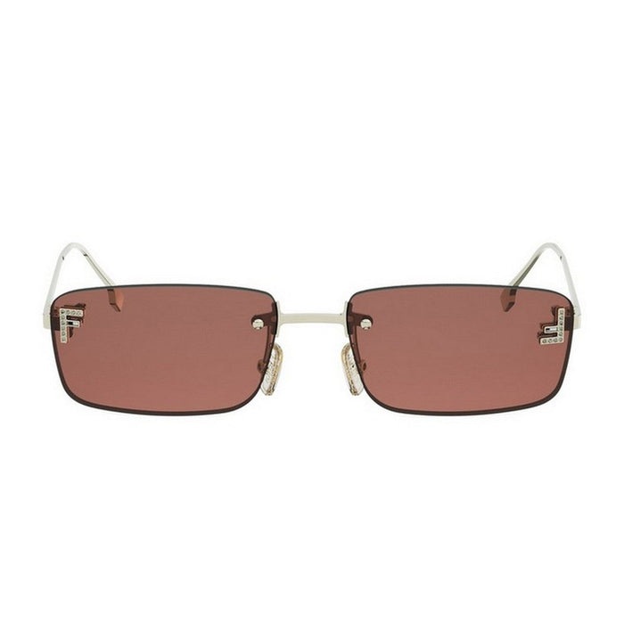 Fendi First Crystal Gold Metallo Sunglasses