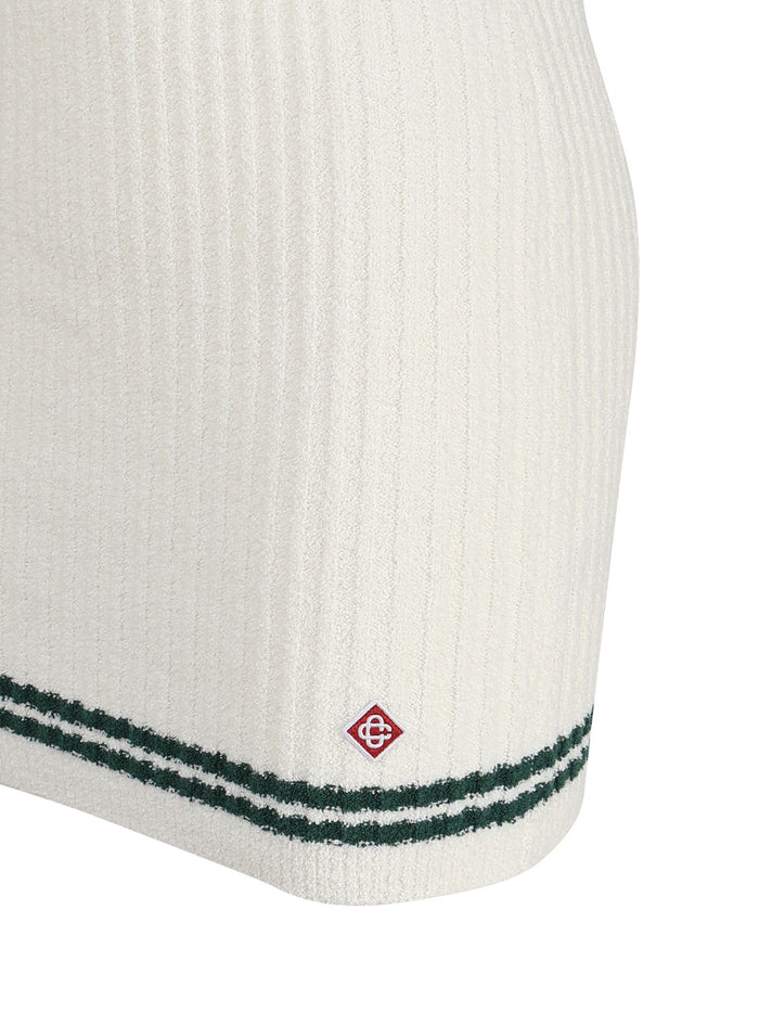 Casablanca Skirts White, Green Cotton