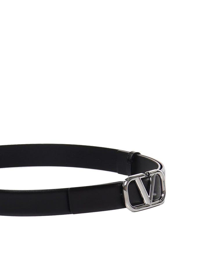 Valentino Garavani Belts Black Calfskin