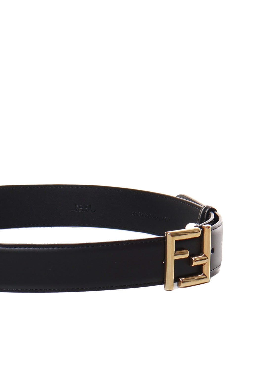 Fendi Belts Black Calfskin