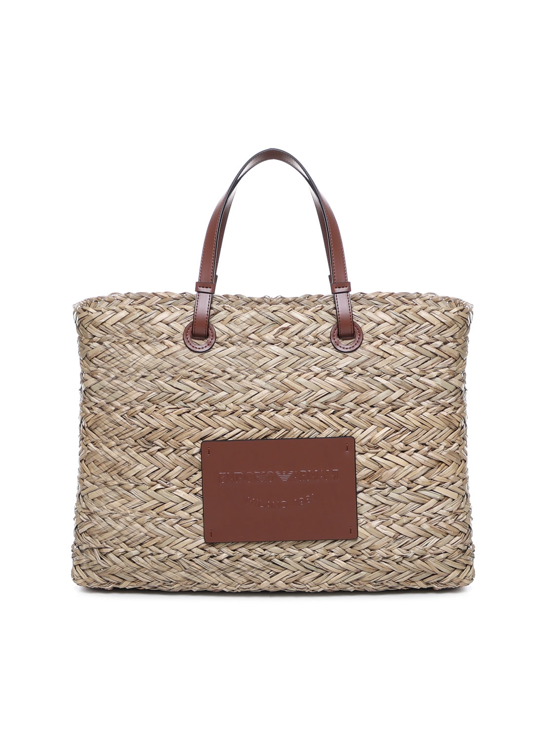 Emporio Armani Bags Brown Straw