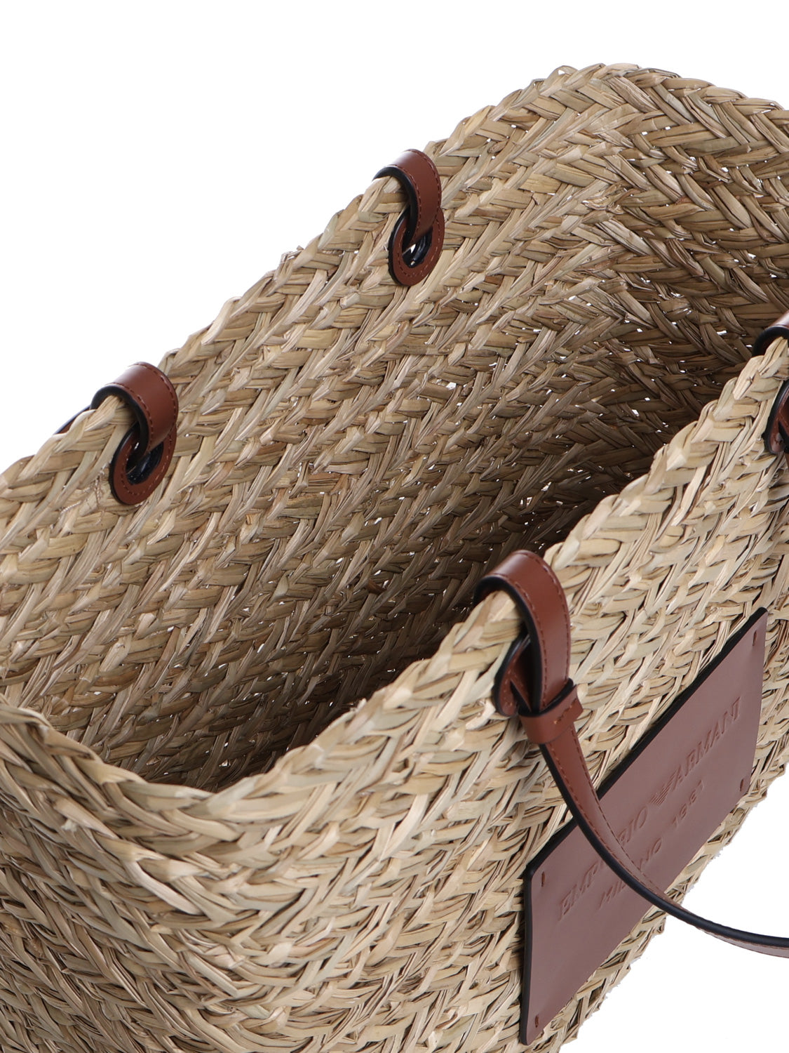 Emporio Armani Bags Brown Straw