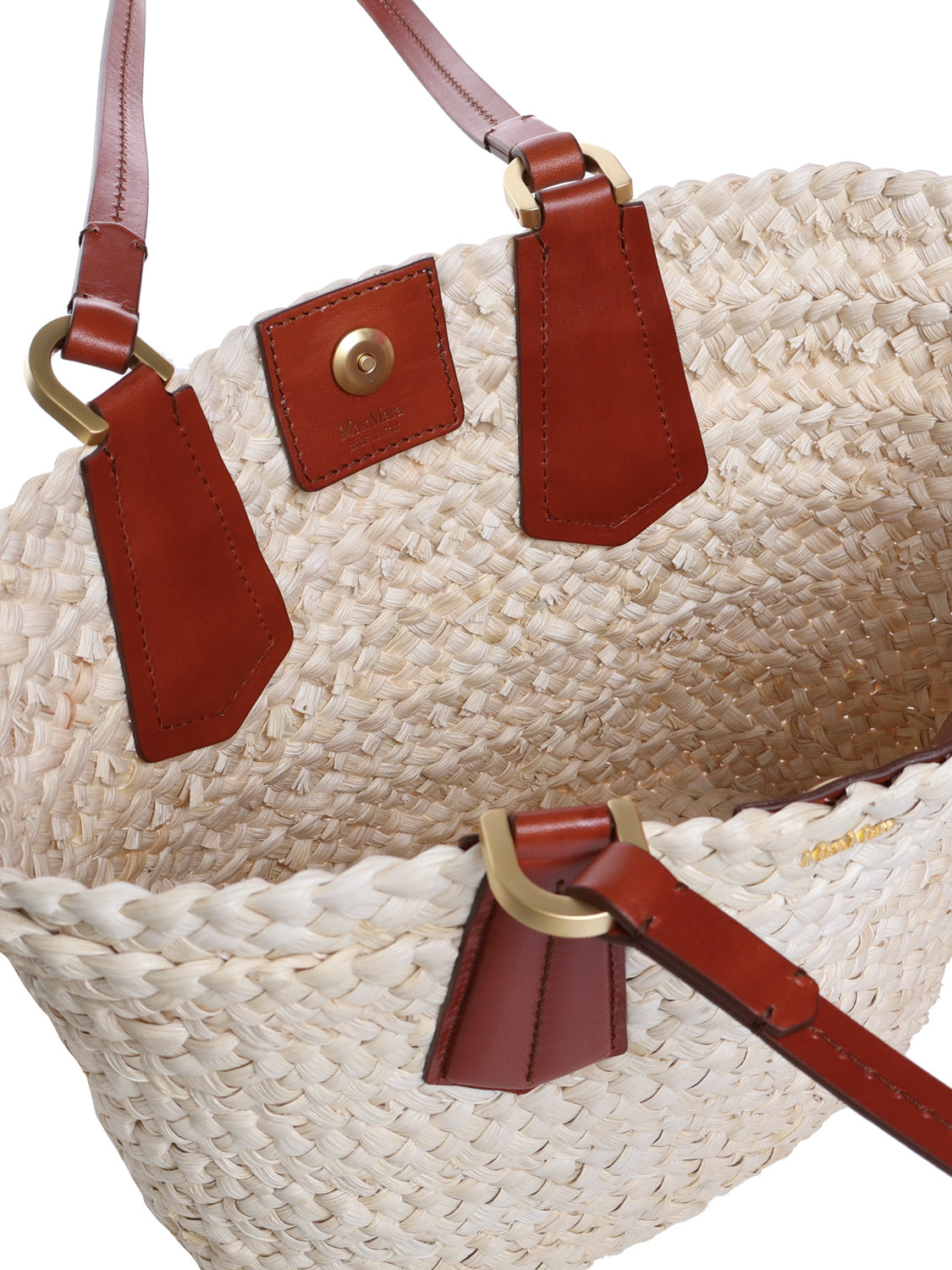 Max Mara Bags Brown, Natural Straw